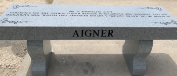 Granite Memorial Benches