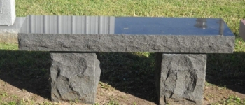 Granite Memorial Benches