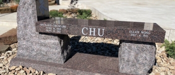 Granite Memorial Benches