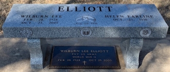 Granite Memorial Benches