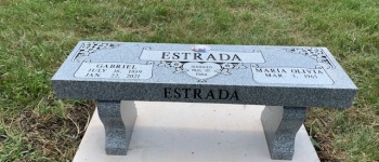 Granite Memorial Benches