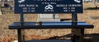 Granite Memorial Benches