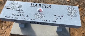 Granite Memorial Benches