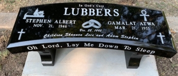 Granite Memorial Benches