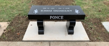 Granite Memorial Benches