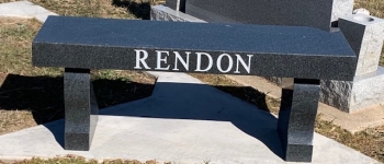 Granite Memorial Benches