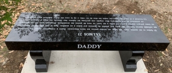 Granite Memorial Benches