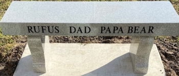 Granite Memorial Benches