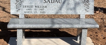 Granite Memorial Benches