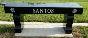 Granite Memorial Benches