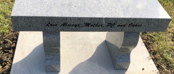 Granite Memorial Benches